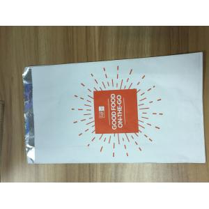 China Kraft Paper Lined Foil Inside Roast Chicken Packaging Bags Customized Design supplier