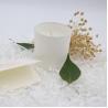 China Aroma Home Simple Private Label White Scented Soy Wax Candles wholesale