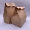 Eco Friendly Recycled Custom Printed Paper Bread Bags