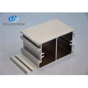 China Customized Aluminum Door Profile With Polishing / Wooden Grain / Sand Blasting supplier