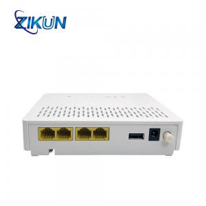12V DC 1A XG PON ONU 4GE 2USB GPON ONT WIFI Router Supports L3 Function