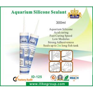 China Low Modulus Aquarium Silicone Sealant High Temperature , Sealing Adhesive wholesale
