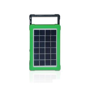 Flashlight Portable Solar Powered Generator Kit Panel For Home Emergency Backup 