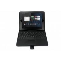 China Motorola xoom bluetooth keyboard case with wireless touchpad mouse  on sale