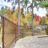 China Aluminum Railing for Customer Requirements Customizable Horizontal Slat Fence for Pool and Yard wholesale