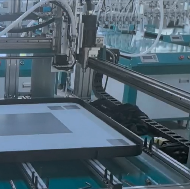 China Automated Precision Glue Dispenser for Bathroom Mirror Light Frames on sale