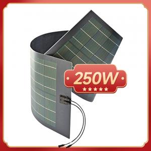 250W Flexible CIGS Solar Cell Solar Flex Panel With Mounting Bracket