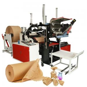 China Speed 380V Automatic Honeycomb Paper Roll Making Machine for Fast and Smooth Production supplier