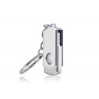 China High Read / Write Speed USB Memory Disk , Swivel USB Flash Drive With Keyring on sale