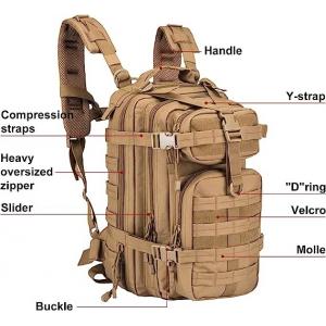 Small 30L Rucksack Military Tactical Backpack Outdoors Bug Out Bag Packable Backpack Lightweight Casual Daypack