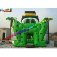 China Frog Commercial Bouncy Castles , Inflatable Bouncer Jumping On Stock With CE on sale