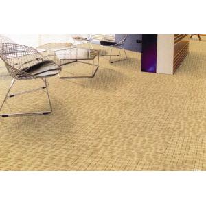 China Soundproofing 100% Nylon Office Carpet Tiles 50 * 50 cm With Stripe Patterns wholesale