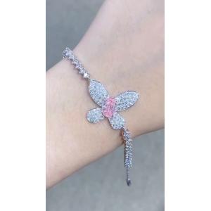Loose Synthetic Diamond Bracelet Butterfly Product Jewelry Production Earing Necklace