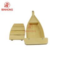 China 100% Natural Bamboo 23'' Sushi Boat Tray For Restaurant on sale
