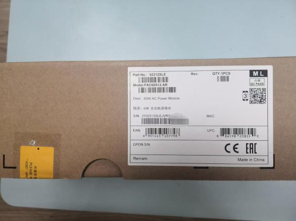PAC60S12 - AR  Huawei 60W AC Power Module For Switches