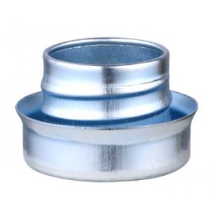 China Metal Flexible Conduit Fittings Conduit Ferrule Flat Type Galvanized Surface supplier