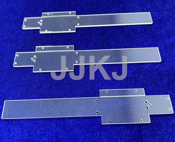 C Axis Sapphire Optical Windows Single Crystal Custom Sapphire Windows With Hole