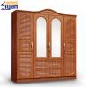 Indoor Custom Made Louvered Closet Doors , Shutter Wardrobe Doors 4 Drawers