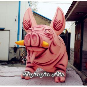 China Music Festival Ornament Inflatable Pig for Concert and Event Supplies supplier
