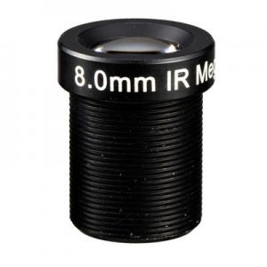 China 1/3 8mm F1.8 Megapixel 1080P M12 Mount Fixed Focal Lens, 8mm security camera lens supplier