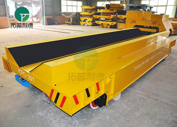 20-100 Ton Steel Pipe Motorized Load Railway Transport Cast Iron Rail Truck Cart