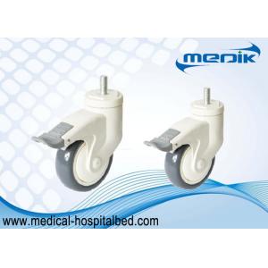 China 125mm Medical Casters Streamlined Appearance For Patient Stretcher supplier