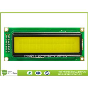 China 16 * 2 COB Type LCD Character  Module , Monochrome Digital LCM Module supplier