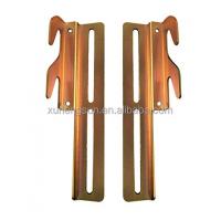 China Metal Bed Frame Headboard Hooks Conversion Bracket Punching with Galvanized Structure on sale