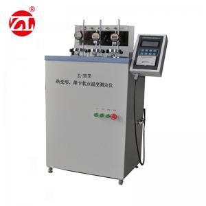 China Heating Deflection Softening Plastic Rubber Testing Machine for Nylon / Cable supplier