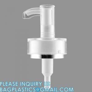 China Shampoo Pump Bottle, Luxury Silver Cosmetic Packaging Face Cream Serum Essence Lotion Dispenser Pump Bottle supplier