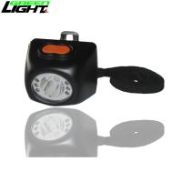 China Explosion Proof LED Mining Lamps Rechargeable IP67 4000 LUX Digital Headlamp on sale