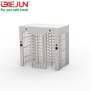China Security Pedestrian Turnstile Gate Stainless Steel With Double Lane supplier