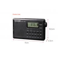 China Display Fm MW SW Digital Radio 10.2cm Bluetooth Radio Speaker Removable Battery on sale