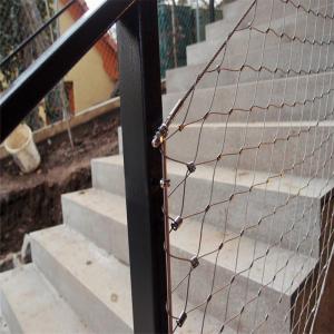 China 304 316L Decorative Wire Mesh Architectural Metal Mesh Panels For Railing wholesale
