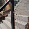 China Knotted SS Cable Net 7×19 Handrails Balustrade Interwoven Wire Mesh Stair Railing wholesale