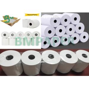 China 3 1/8inch X 273 feet Large Thermal Printer Paper Rolls 55gsm Receipt Paper supplier