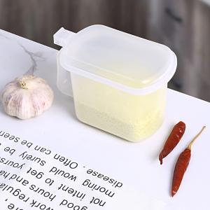 Salt Rectangle 10cm Height Condiment Box Desktop Plastic Kitchen Organizers