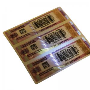HX-32 Waterproof Vinyl Sticker Paper Fragile Anti Counterfeiting ROHS