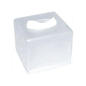 Acrylic Frosted Bathroom Tissue Box Holders Square 140*140*H145mm