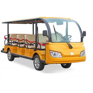 China Mini Electric Tourist Bus With Four Wheels Hydraulic Braking System supplier