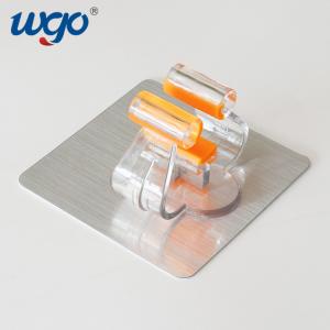 China Self Adhesive Mounted Mop And Broom Holder Clips Removed No Trace Leave supplier