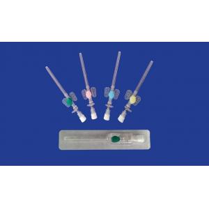 China Safety Medical Disposable IV Cannula Pen Type With Small Wing And Port supplier