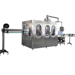 China AC380V Touch Screen Bottled Water Filling Line Used For Plastic Screw Cap supplier