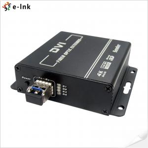 China LPCM 340MHz DVI Video To Fiber Converter 4K 10KM DVI KVM Fiber Optic Extender supplier