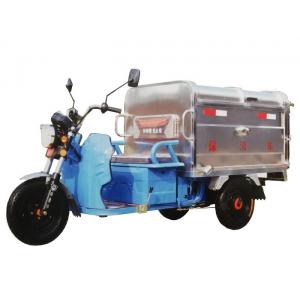 Auto Dumping Waste Collection Car , Electric Refuse Truck Comfortable