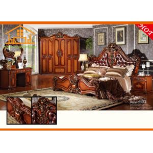 China Finely processed laminate king size Master antique oak veneer Best Manufacturers in China italian bedroom furniture set supplier
