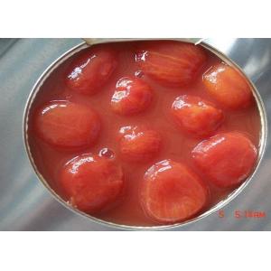 China Round Canned Fruit , Long Life Fresh Whole Peeled Canned Tomato Products supplier