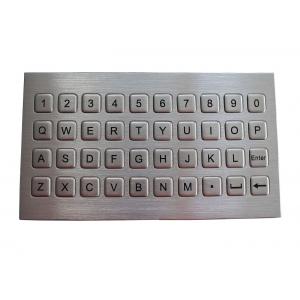 China Dynamic Vandal Proof 40 Keys Metal Keypad IP67 Stainless Steel supplier