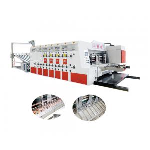 China Automatic High Speed Cartoning Machine , Corrugated Carton Flexo Printing Machine supplier
