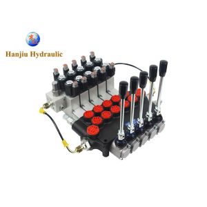 China 05P80 Manual Hydraulic 3 Way Directional Control Valve OEM Spring Return Electro-hydraulic Control wholesale